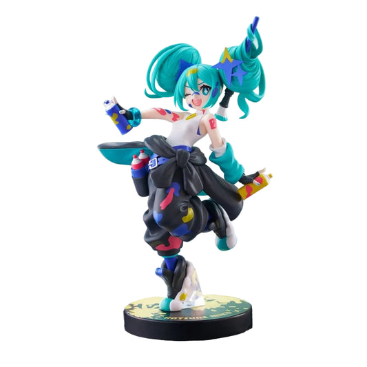 Hatsune Miku - Miku, Muchute PVC Statue Paint Girl Another Color Ver. 23 cm