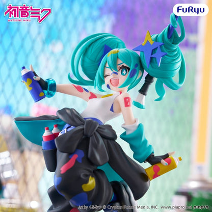 Hatsune Miku - Miku, Muchute PVC Statue Paint Girl Another Color Ver. 23 cm