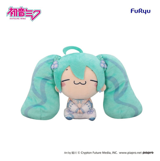 Hatsune Miku - Miku, Mochipico Plush Figure Nemophila B 15 cm