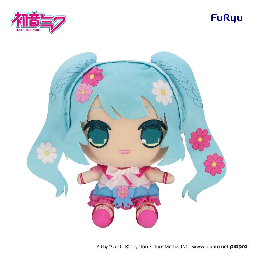 Hatsune Miku - Miku, Kyurumaru Big Plush Cosmos 27 cm