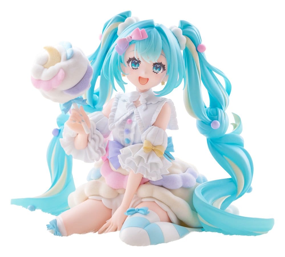 Hatsune Miku - Miku, melffy PVC Figur Sugar Cloud 11 cm