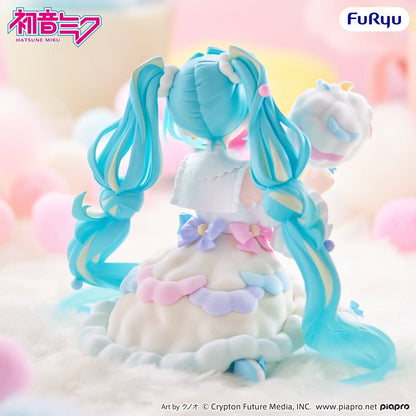 Hatsune Miku - Miku, melffy PVC Figur Sugar Cloud 11 cm