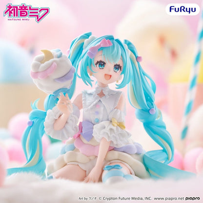Hatsune Miku - Miku, melffy PVC Figur Sugar Cloud 11 cm