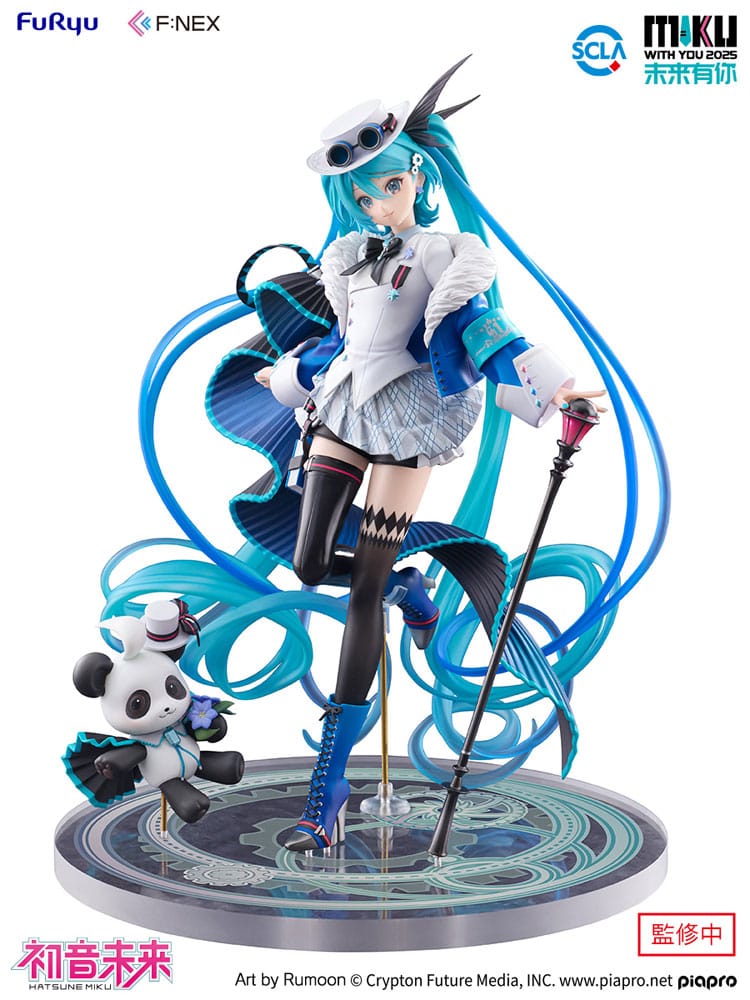 Hatsune Miku - Miku, F:NEX PVC Statue 1/7 Miku with You 2025 Ver. 25 cm