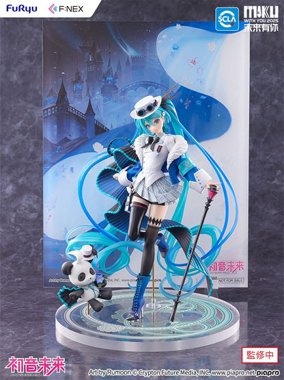 Hatsune Miku - Miku, F:NEX PVC Statue 1/7 Miku with You 2025 Ver. 25 cm