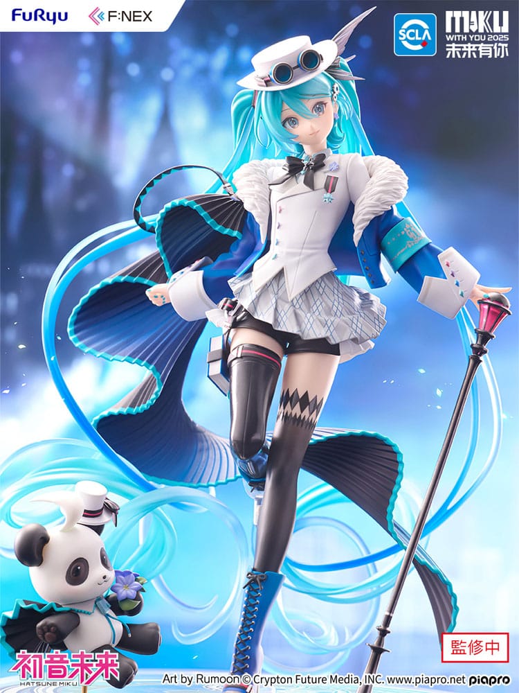 Hatsune Miku - Miku, F:NEX PVC Statue 1/7 Miku with You 2025 Ver. 25 cm