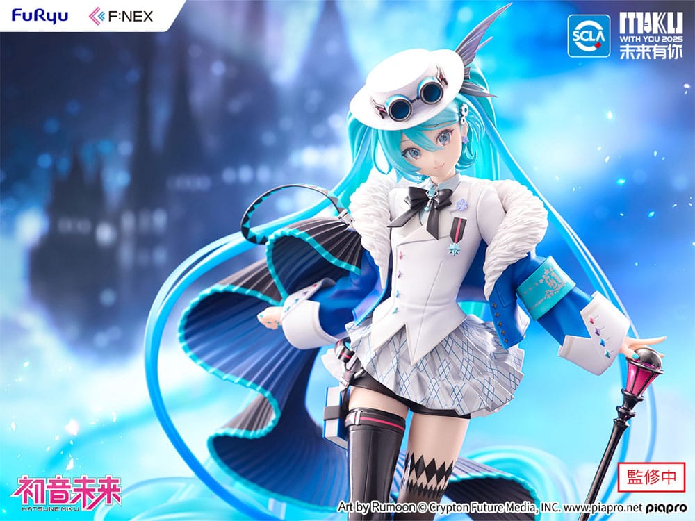 Hatsune Miku - Miku, F:NEX PVC Statue 1/7 Miku with You 2025 Ver. 25 cm