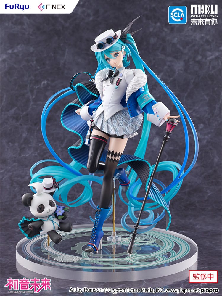Hatsune Miku - Miku, F:NEX PVC Statue 1/7 Miku with You 2025 Ver. 25 cm
