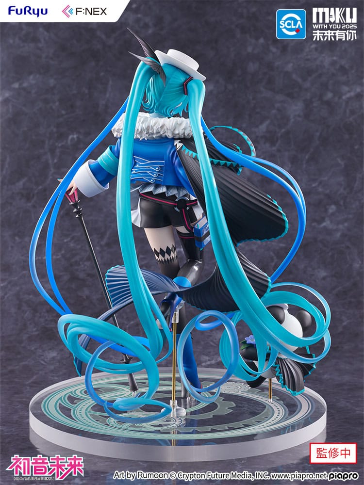 Hatsune Miku - Miku, F:NEX PVC Statue 1/7 Miku with You 2025 Ver. 25 cm