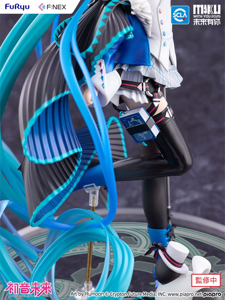 Hatsune Miku - Miku, F:NEX PVC Statue 1/7 Miku with You 2025 Ver. 25 cm