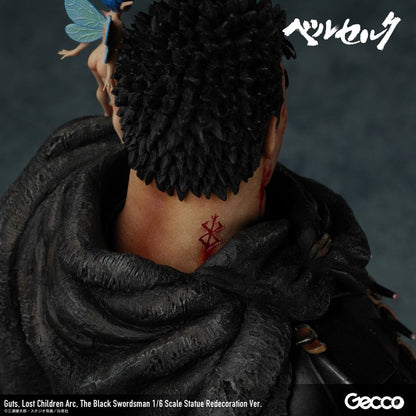Berserk - Guts, 1/6 Scale Statue Lost Children Arc The Black Swordsman Redecoration Ver. 38 cm