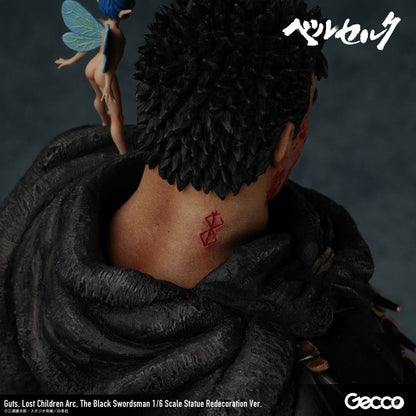 Berserk - Guts, 1/6 Scale Statue Lost Children Arc The Black Swordsman Redecoration Ver. 38 cm