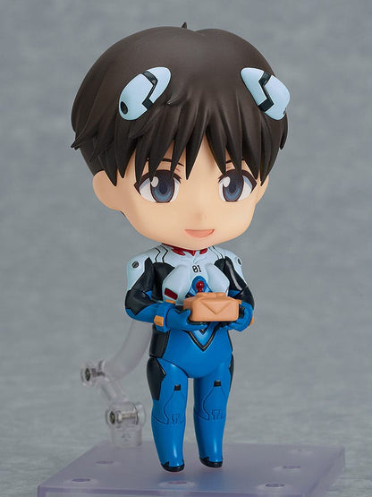 Neon Genesis Evangelion - Shinji Ikari, 2.0 You Can (Not) Advance Nendoroid Actionfigur: Plugsuit Ver. 10 cm