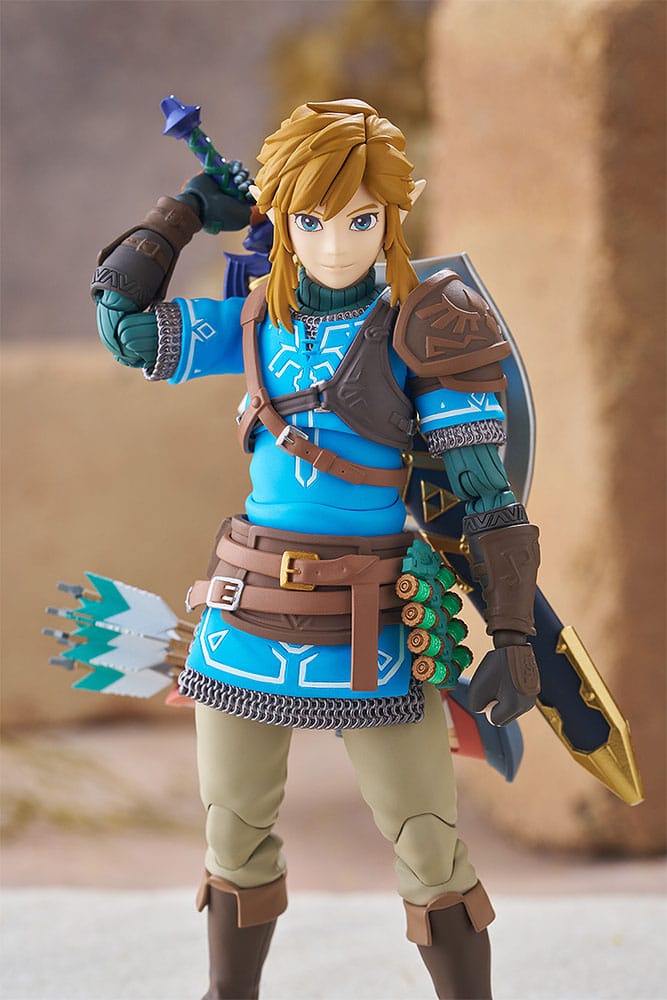 The Legend of Zelda - Link, Tears of the Kingdom Figma Action Figure Tears of the Kingdom Ver. DX Edition 15 cm