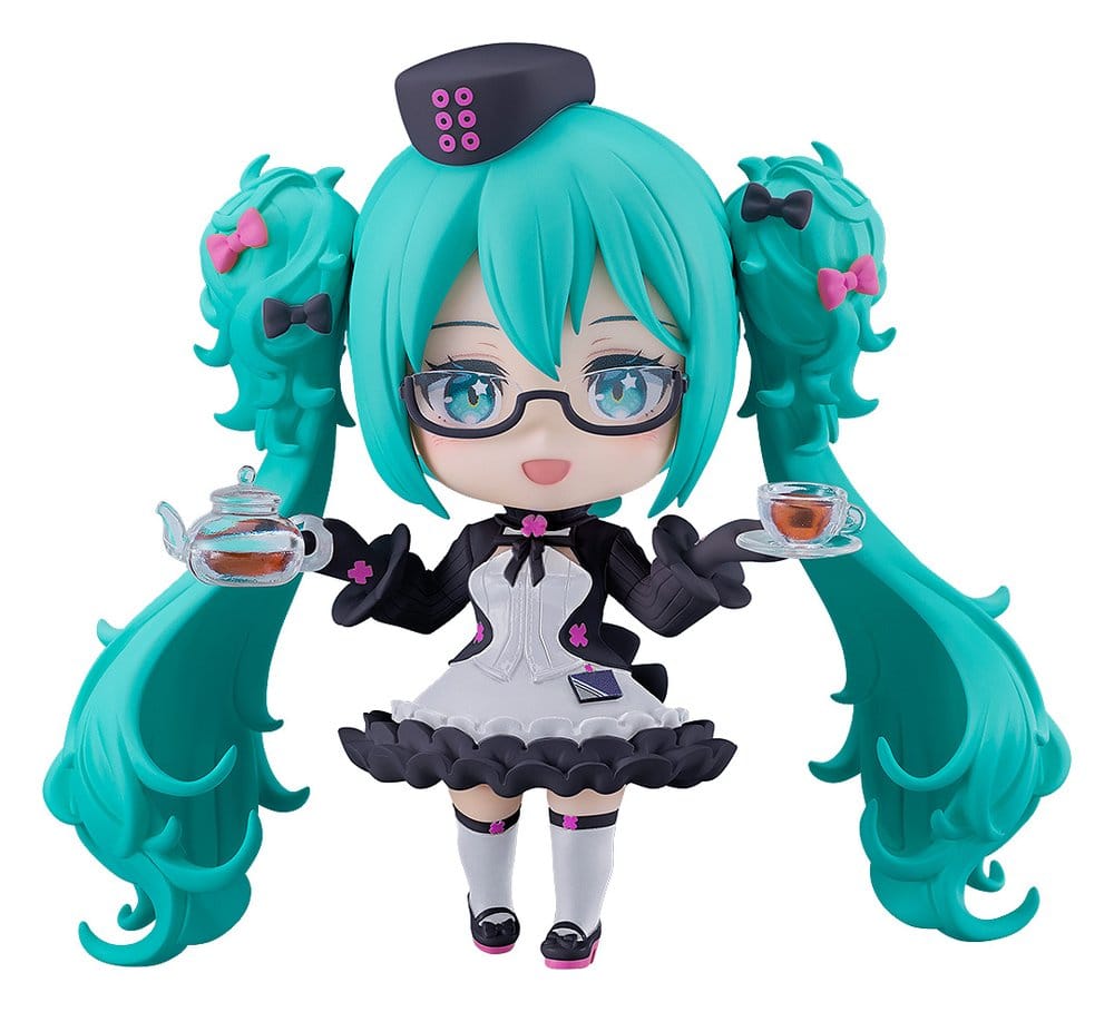 Character Vocal Series 01 - Hatsune Miku, Nendoroid Actionfigur Hatsune Miku: Glasses x Café Ver. 10 cm