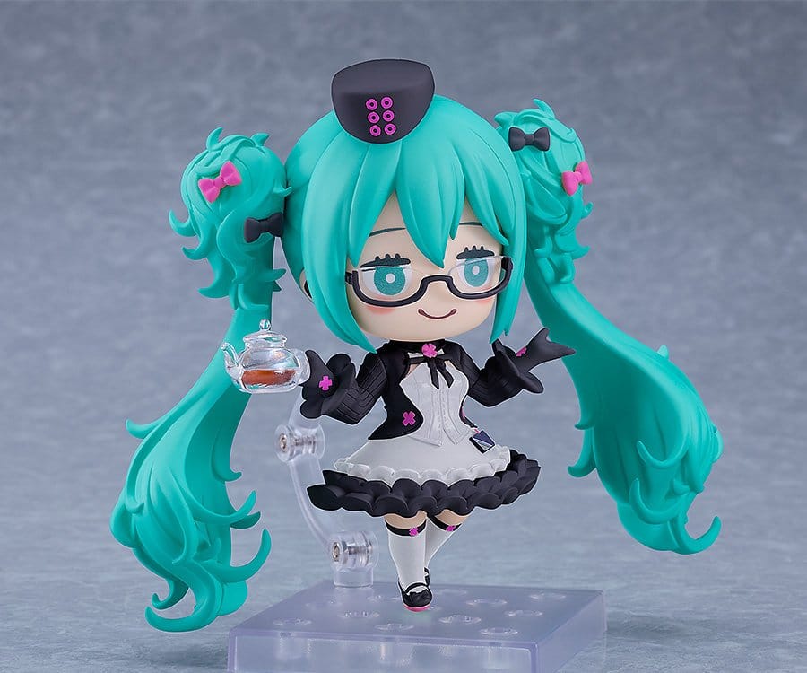 Character Vocal Series 01 - Hatsune Miku, Nendoroid Actionfigur Hatsune Miku: Glasses x Café Ver. 10 cm