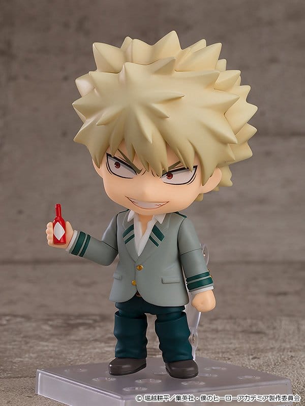 My Hero Academia - Katsuki Bakugo, Nendoroid Actionfigure U.A. School Uniform Ver. 10cm