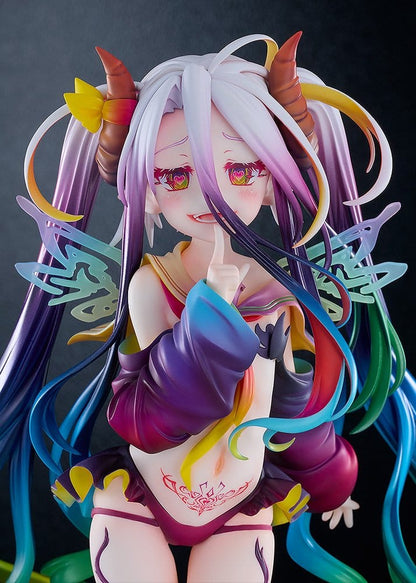 No Game No Life - Shiro, PVC Figure 1/7 Black 26 cm