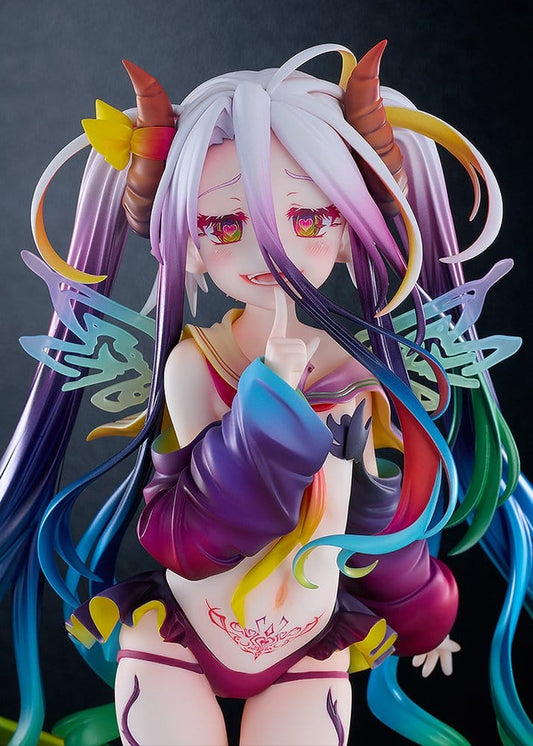No Game No Life - Shiro, PVC Figure 1/7 Black 26 cm