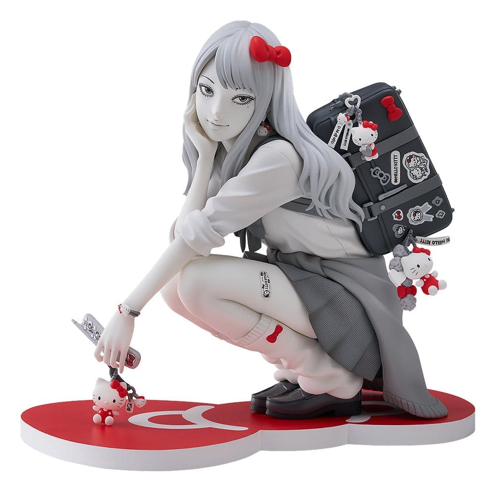 Junji Ito - Gyaru Tomie x Hello Kitty, PVC Figur 14 cm