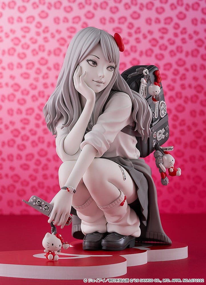 Junji Ito - Gyaru Tomie x Hello Kitty, PVC Figur 14 cm