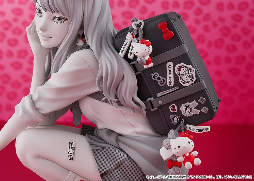 Junji Ito - Gyaru Tomie x Hello Kitty, PVC Figur 14 cm