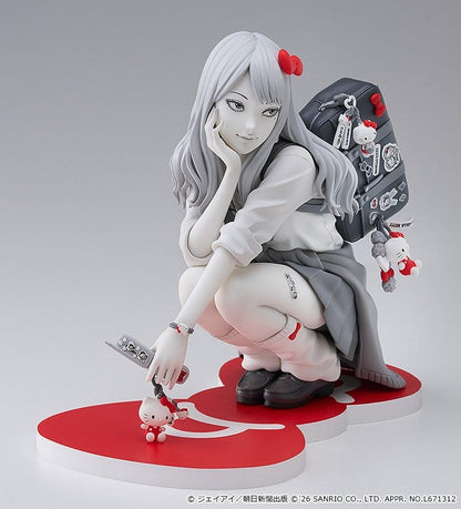 Junji Ito - Gyaru Tomie x Hello Kitty, PVC Figur 14 cm