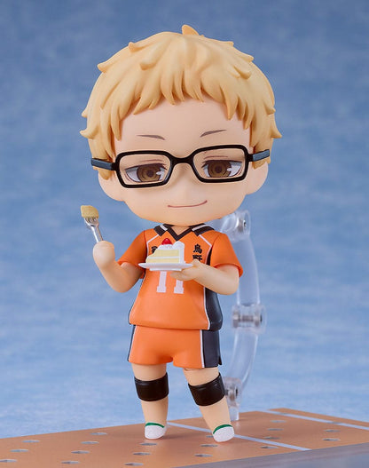 Haikyu!! - Kei Tsukishima, Nendoroid Action Figure: The New Karasuno Ver. 10 cm