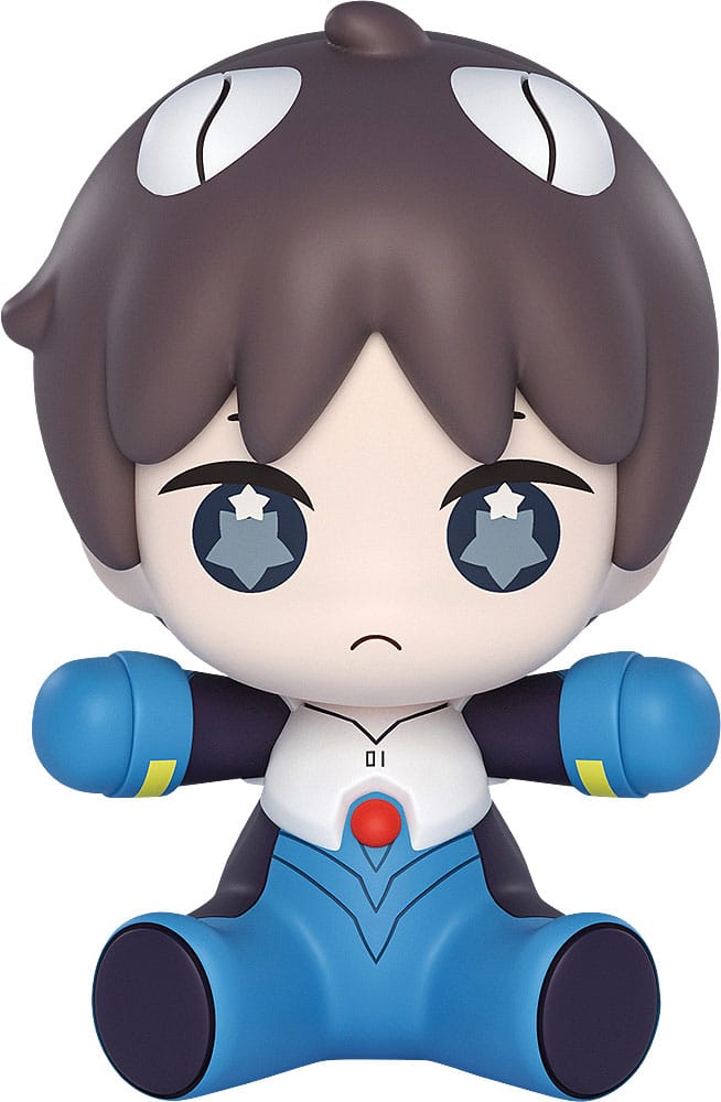 Neon Genesis Evangelion - Shinji Ikari, Rebuild of Evangelion Huggy Good Smile Chibi Figure: Plugsuit Ver. 7 cm