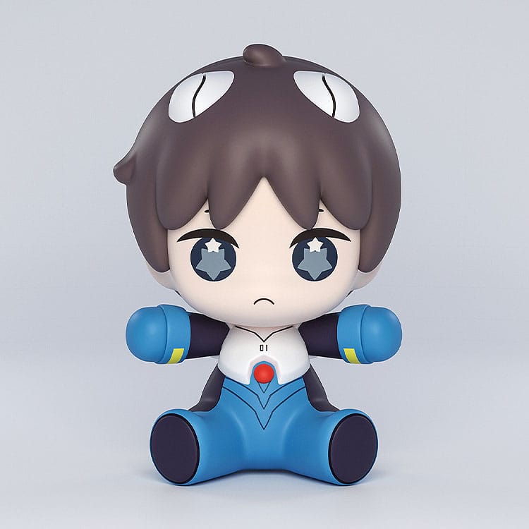 Neon Genesis Evangelion - Shinji Ikari, Rebuild of Evangelion Huggy Good Smile Chibi Figure: Plugsuit Ver. 7 cm