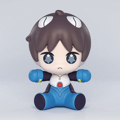 Neon Genesis Evangelion - Shinji Ikari, Rebuild of Evangelion Huggy Good Smile Chibi Figure: Plugsuit Ver. 7 cm