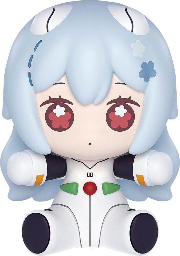 Neon Genesis Evangelion - Rei Ayanami, Rebuild of Evangelion Huggy Good Smile Chibi Figure: Long Hair Ver. 7 cm