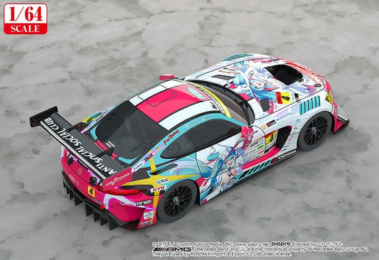 Hatsune Miku - GT Project Vehicle 1/64 AMG 2024 Season Opening Ver. 7 cm