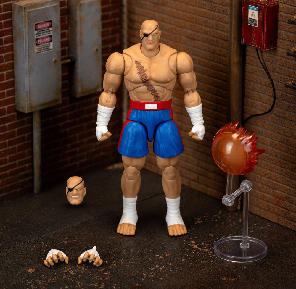 Ultra Street Fighter II - Sagat, The Final Challengers Action Figure 1/12 19 cm