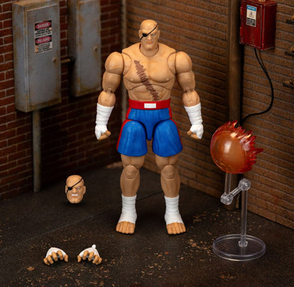 Ultra Street Fighter II - Sagat, The Final Challengers Action Figure 1/12 19 cm