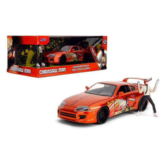 Chainsaw Man - Toyota Supra x Denji, Diecast Model 1/24 1995