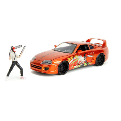Chainsaw Man - Toyota Supra x Denji, Diecast Modell 1/24 1995