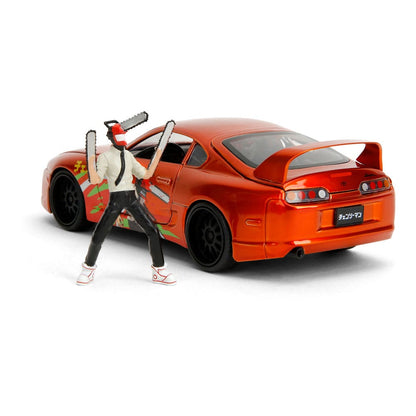 Chainsaw Man - Toyota Supra x Denji, Diecast Modell 1/24 1995