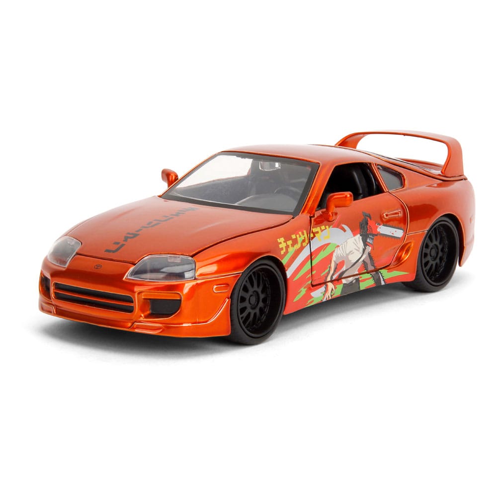 Chainsaw Man - Toyota Supra x Denji, Diecast Modell 1/24 1995