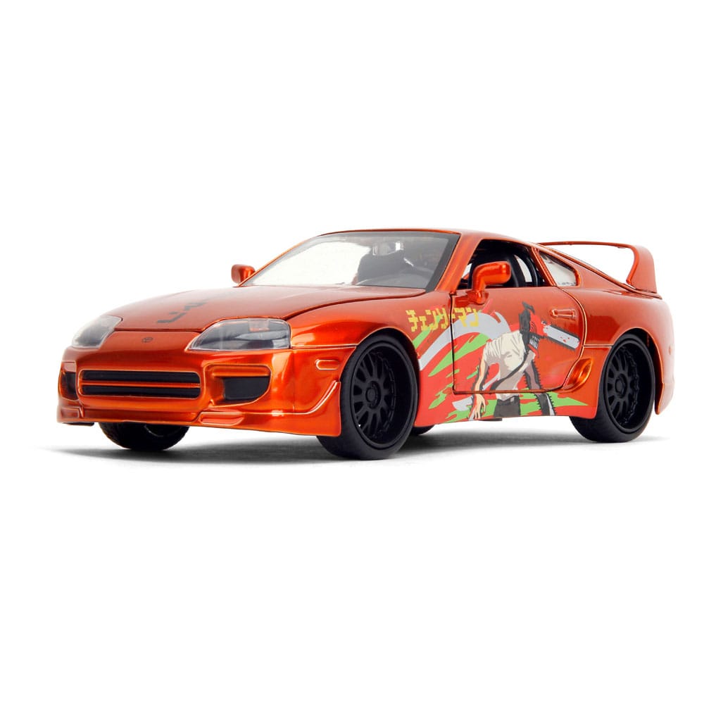 Chainsaw Man - Toyota Supra x Denji, Diecast Modell 1/24 1995