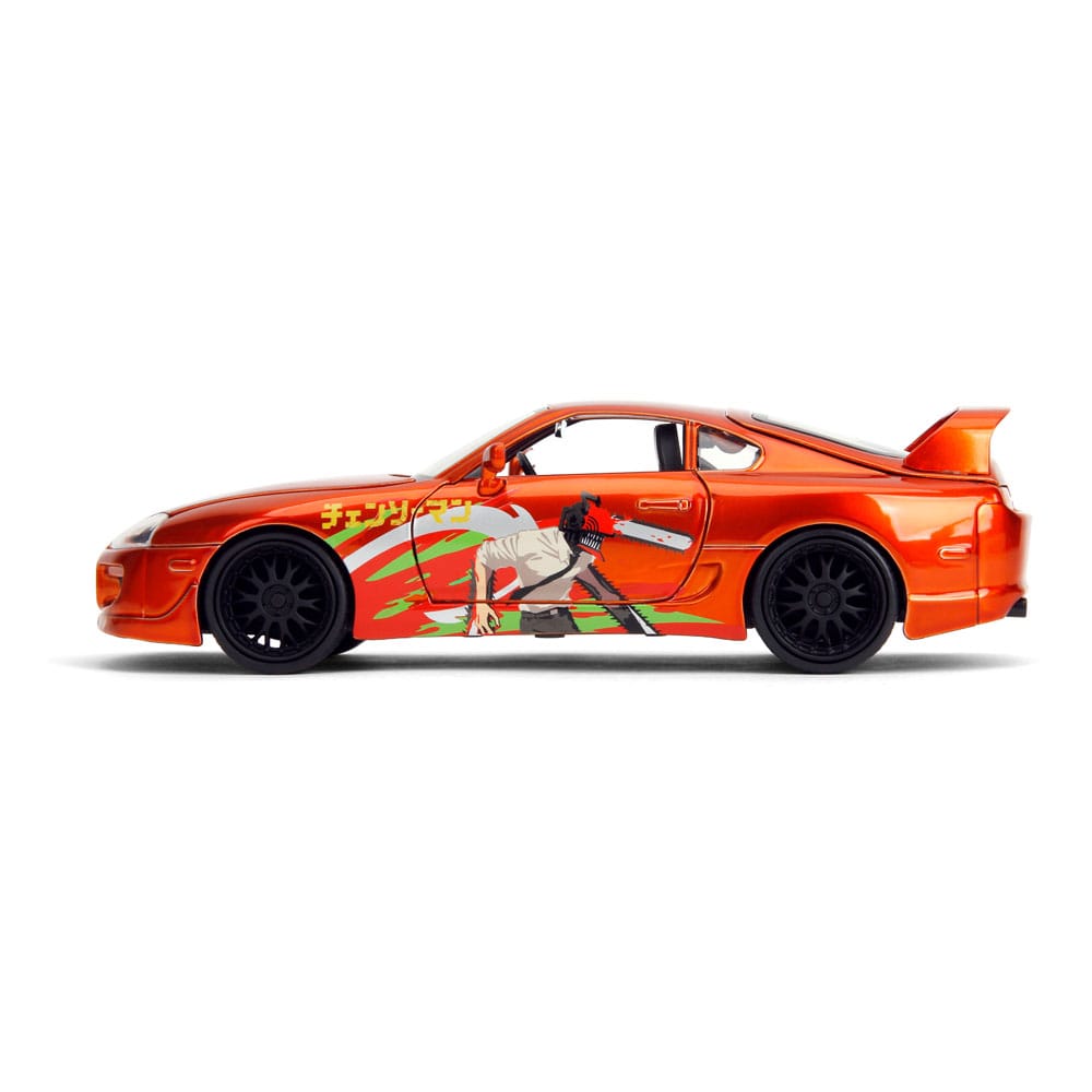 Chainsaw Man - Toyota Supra x Denji, Diecast Modell 1/24 1995