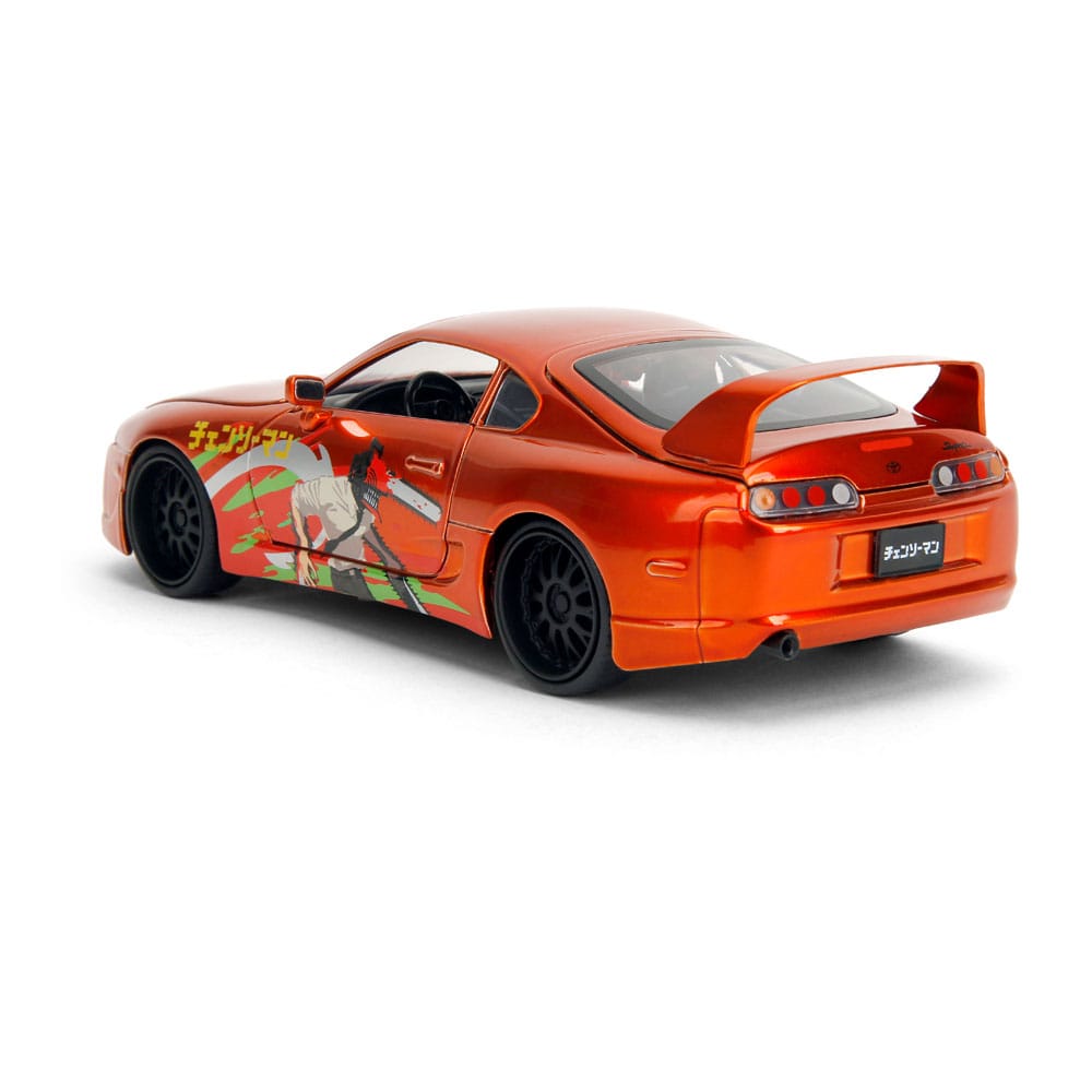 Chainsaw Man - Toyota Supra x Denji, Diecast Modell 1/24 1995
