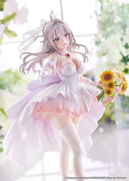 Alya Sometimes Hides Her Feelings in Russian - Alya, Statue 1/7 Alisa Mikhailovna Kujou Wedding Dress Ver. 24 cm