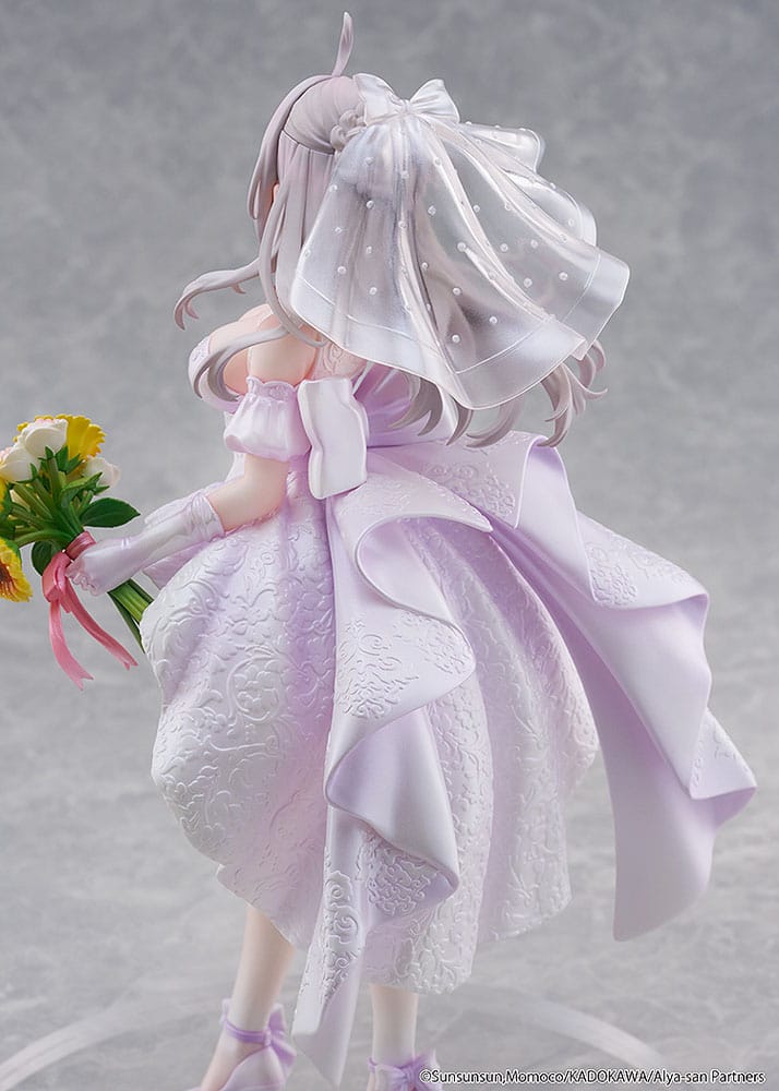 Alya Sometimes Hides Her Feelings in Russian - Alya, Statue 1/7 Alisa Mikhailovna Kujou Wedding Dress Ver. 24 cm