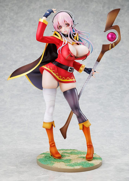Konosuba x Super Sonico - Megumin, PVC Statue 1/7 Super Sonico collaboration Ver. 25 cm