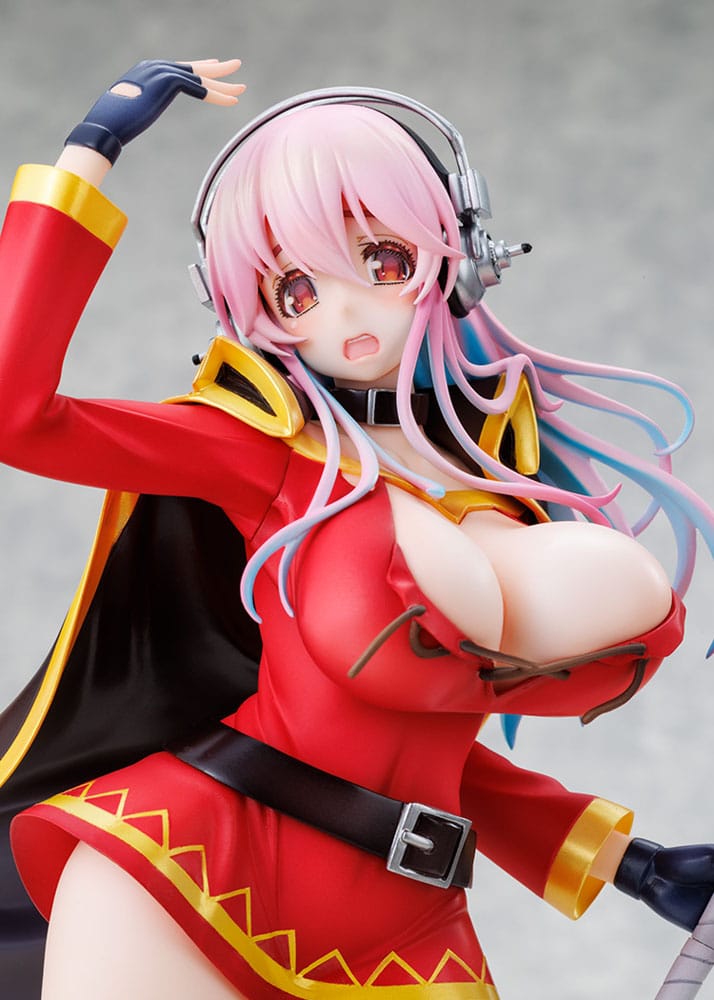 Konosuba x Super Sonico - Megumin, PVC Statue 1/7 Super Sonico collaboration Ver. 25 cm