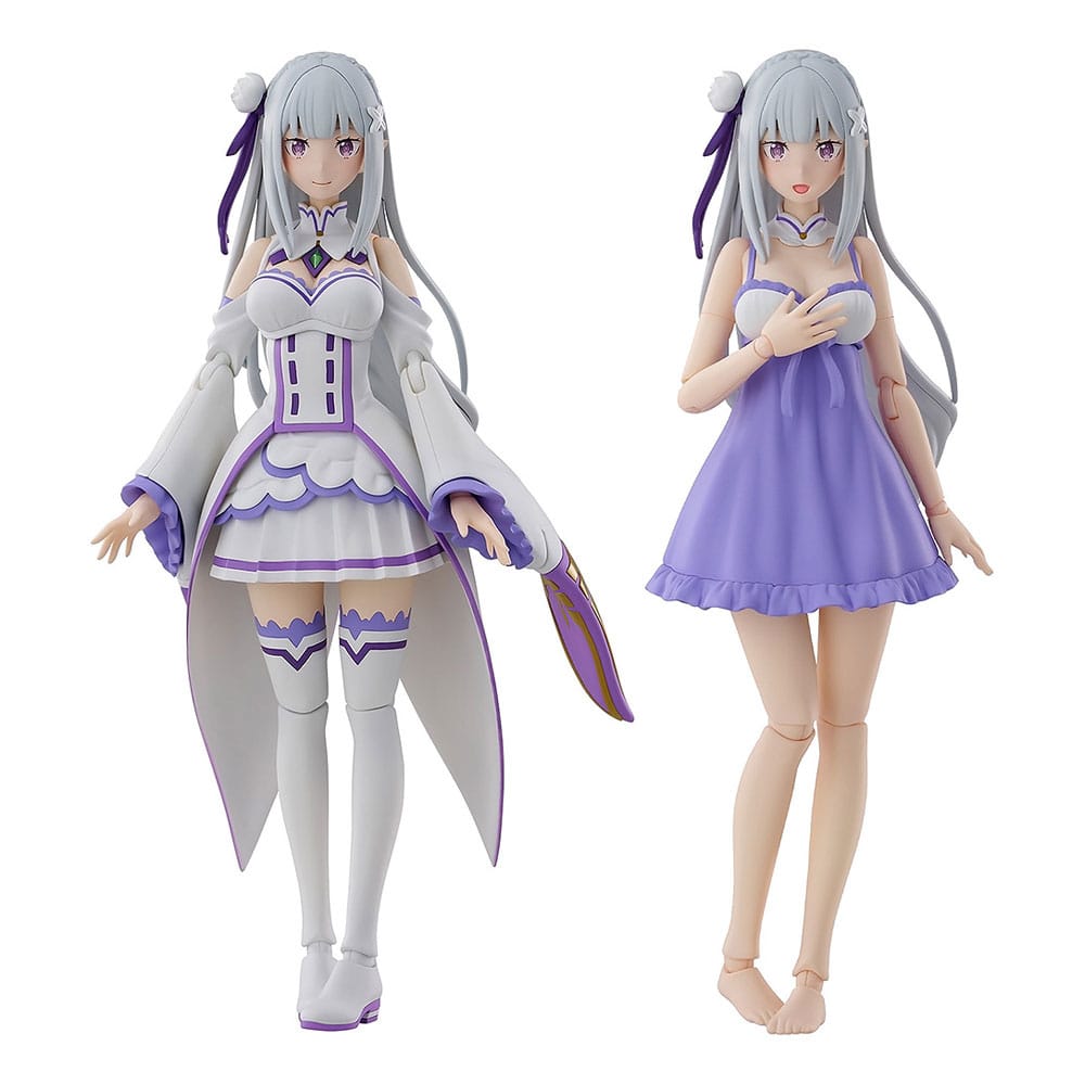 Re:Zero - Starting Life in Another World: Emilia Plastic Model Kit DX Ver. 16 cm