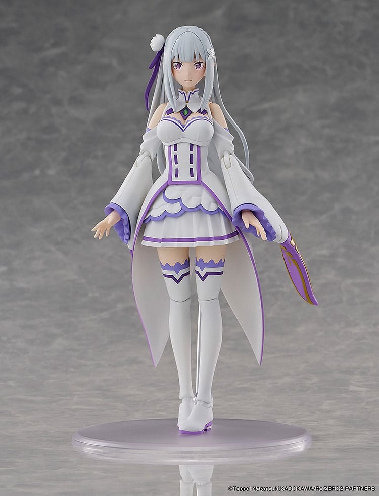 Re:Zero - Starting Life in Another World: Emilia Plastic Model Kit DX Ver. 16 cm