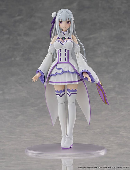 Re:Zero - Starting Life in Another World: Emilia Plastic Model Kit DX Ver. 16 cm