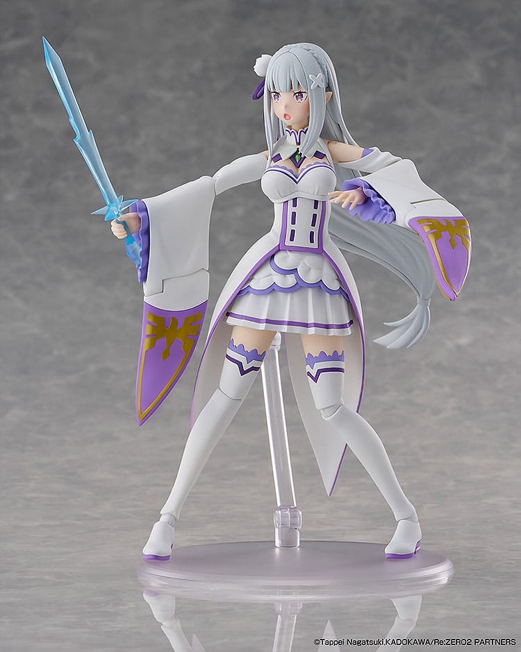 Re:Zero - Starting Life in Another World: Emilia Plastic Model Kit DX Ver. 16 cm